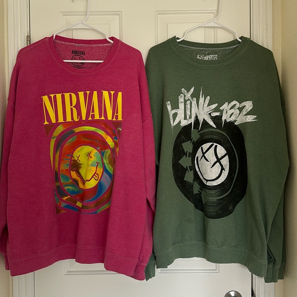 Urban outfitters override band sweaters